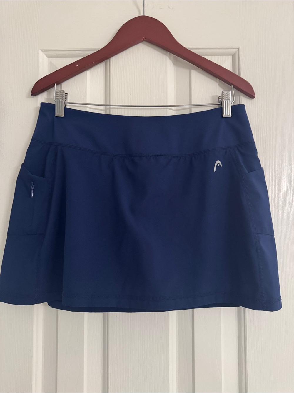 Head Navy Golf Skirt with Side Pockets